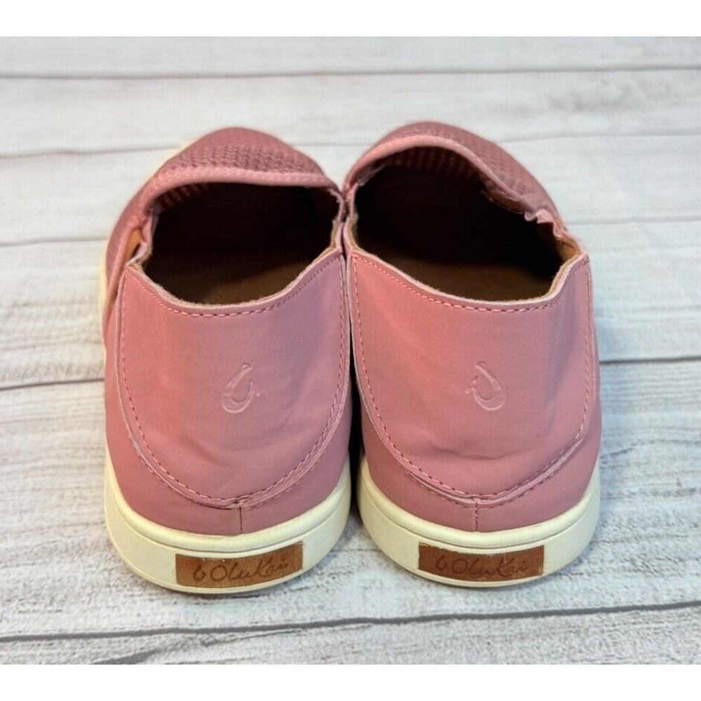 Olukai Pehuea Women's Knit Loafers Comfort Slip On Shoes Rose Pink Size 9 - Picture 6 of 9